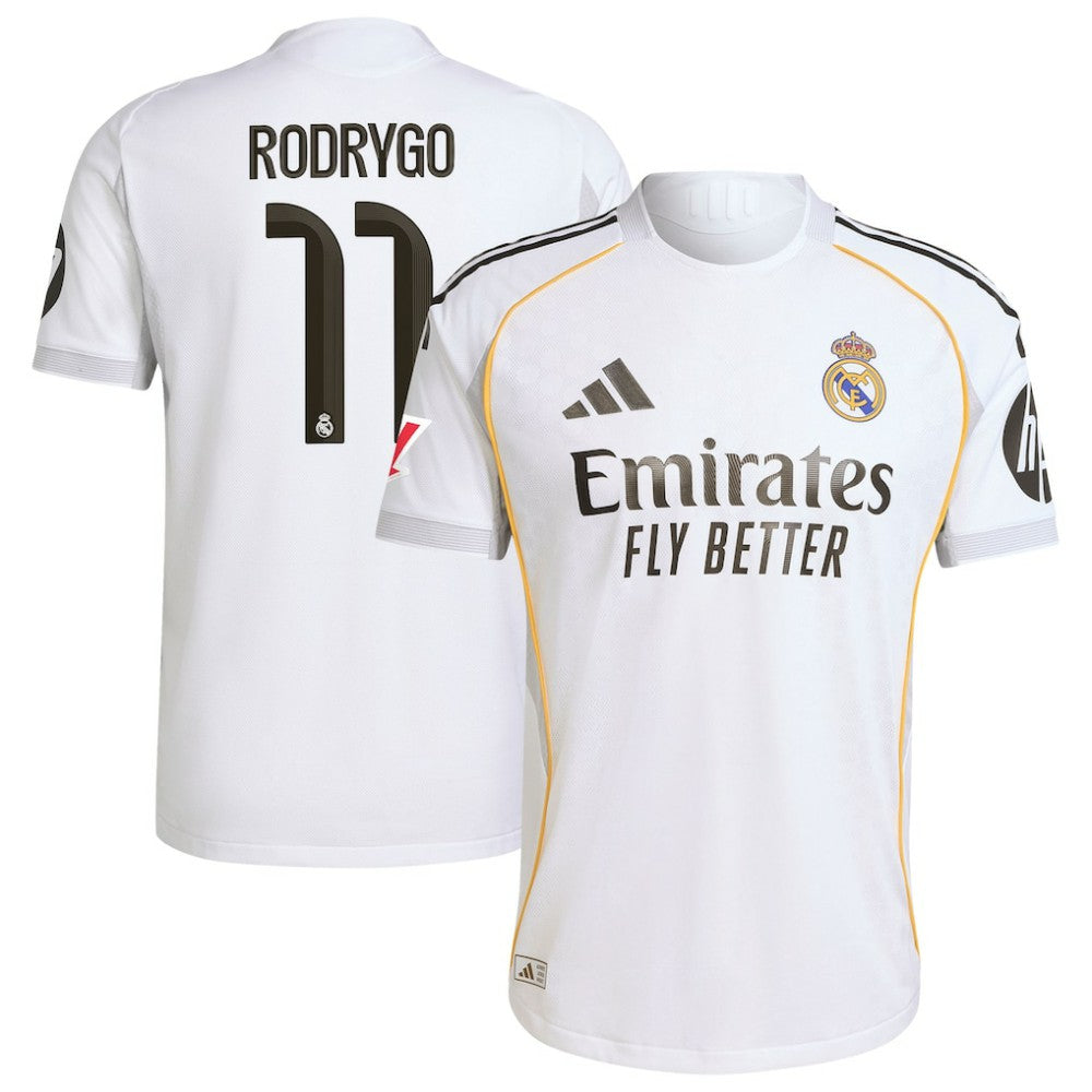 Rodrygo Real Madrid 2025/26 Home Jersey Discount - White 