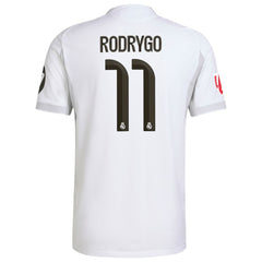 Rodrygo Real Madrid 2025/26 Home Jersey Discount - White 