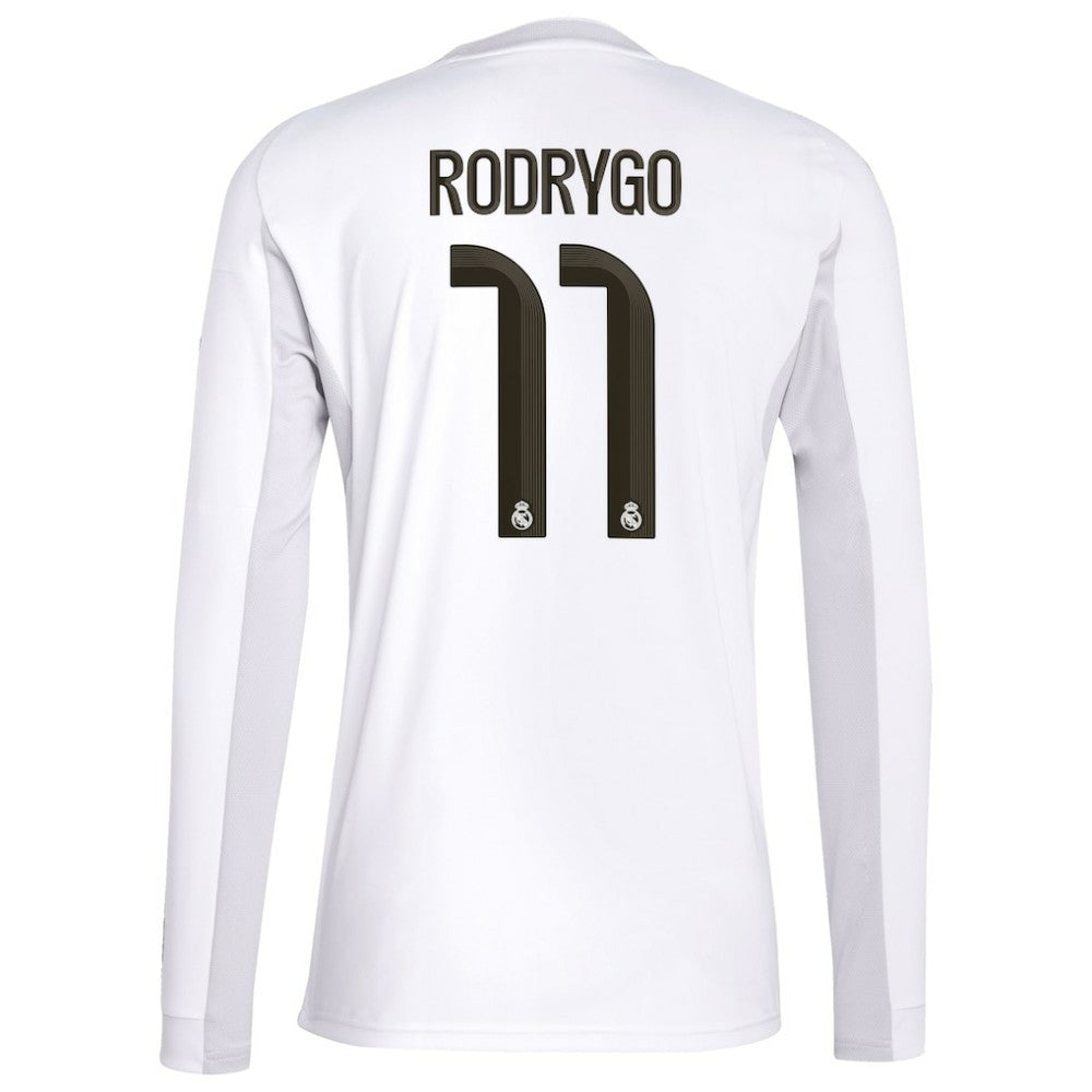 Rodrygo Real Madrid 2025/26 Home Replica Jersey Discount - White 