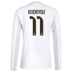 Rodrygo Real Madrid 2025/26 Home Replica Jersey Discount - White 