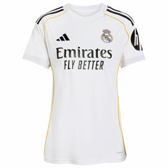 Jude Bellingham Real Madrid Women's 2025/26 Home Replica Jersey Discount - White 