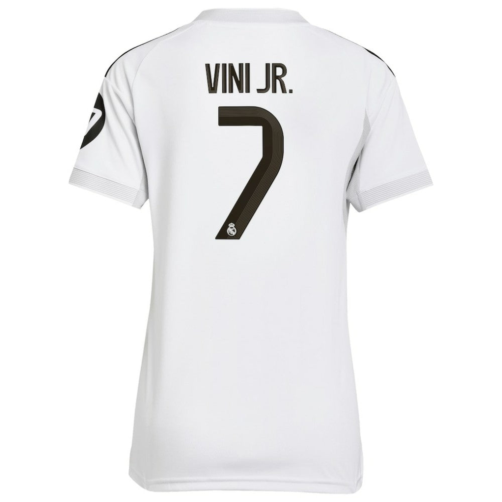 Vini Jr. Real Madrid Women's 2025/26 Home Replica Jersey Discount - White 