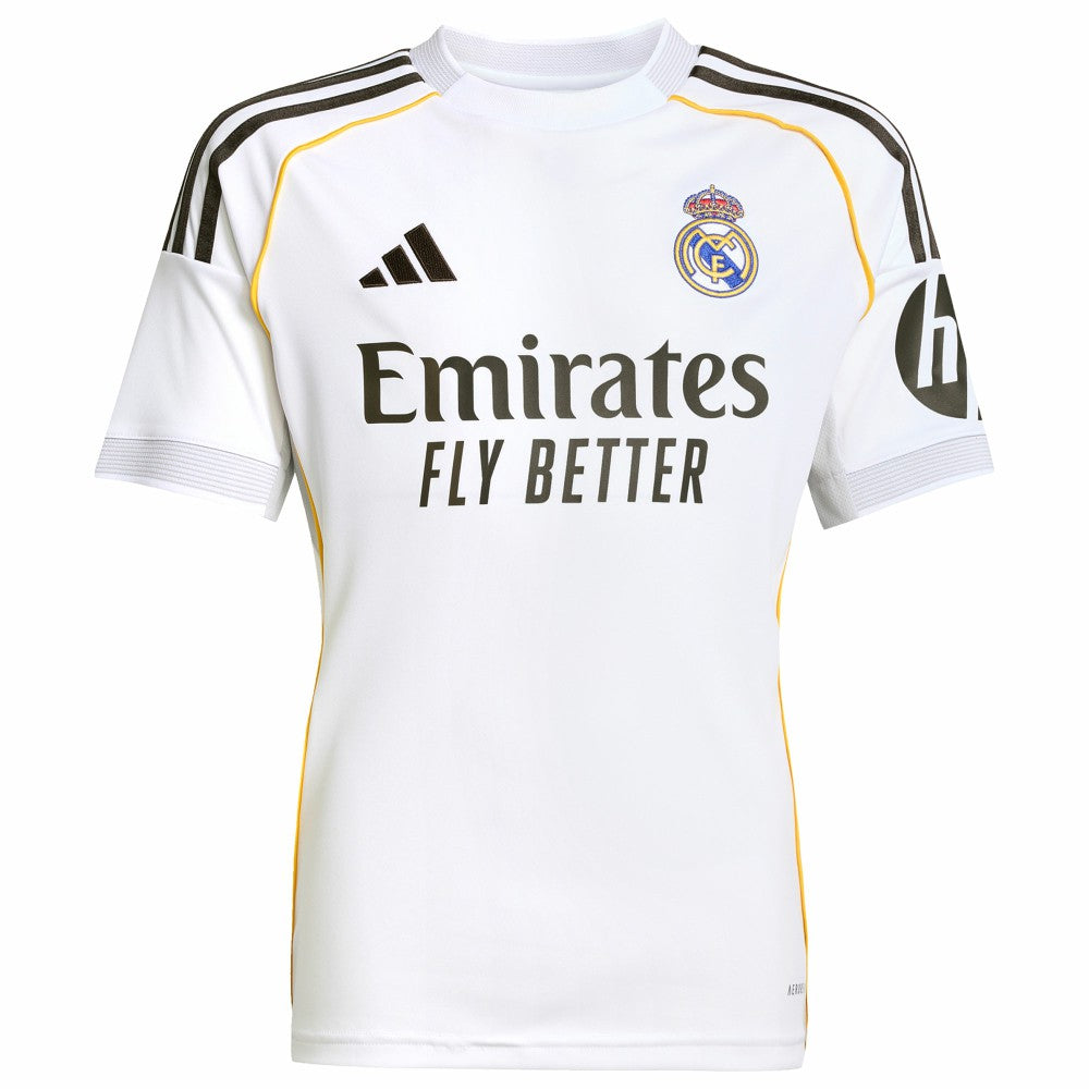 Vini Jr. Real Madrid Youth 2025/26 Home Replica Jersey Discount - White 