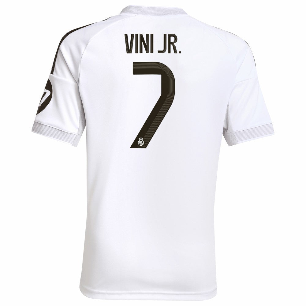 Vini Jr. Real Madrid Youth 2025/26 Home Replica Jersey Discount - White 