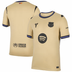 Barcelona 2025/26 Away Stadium Replica Jersey for sale - Gold 