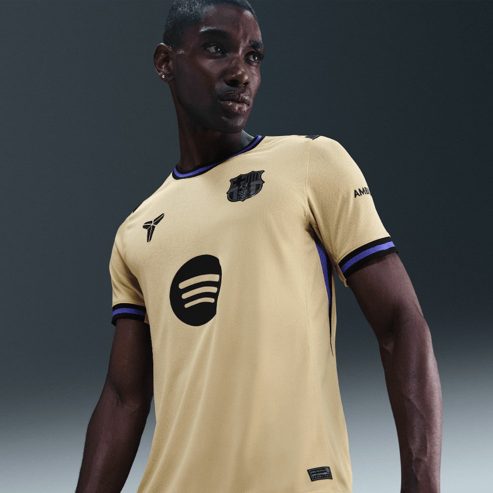 Barcelona 2025/26 Away Stadium Replica Jersey for sale - Gold 
