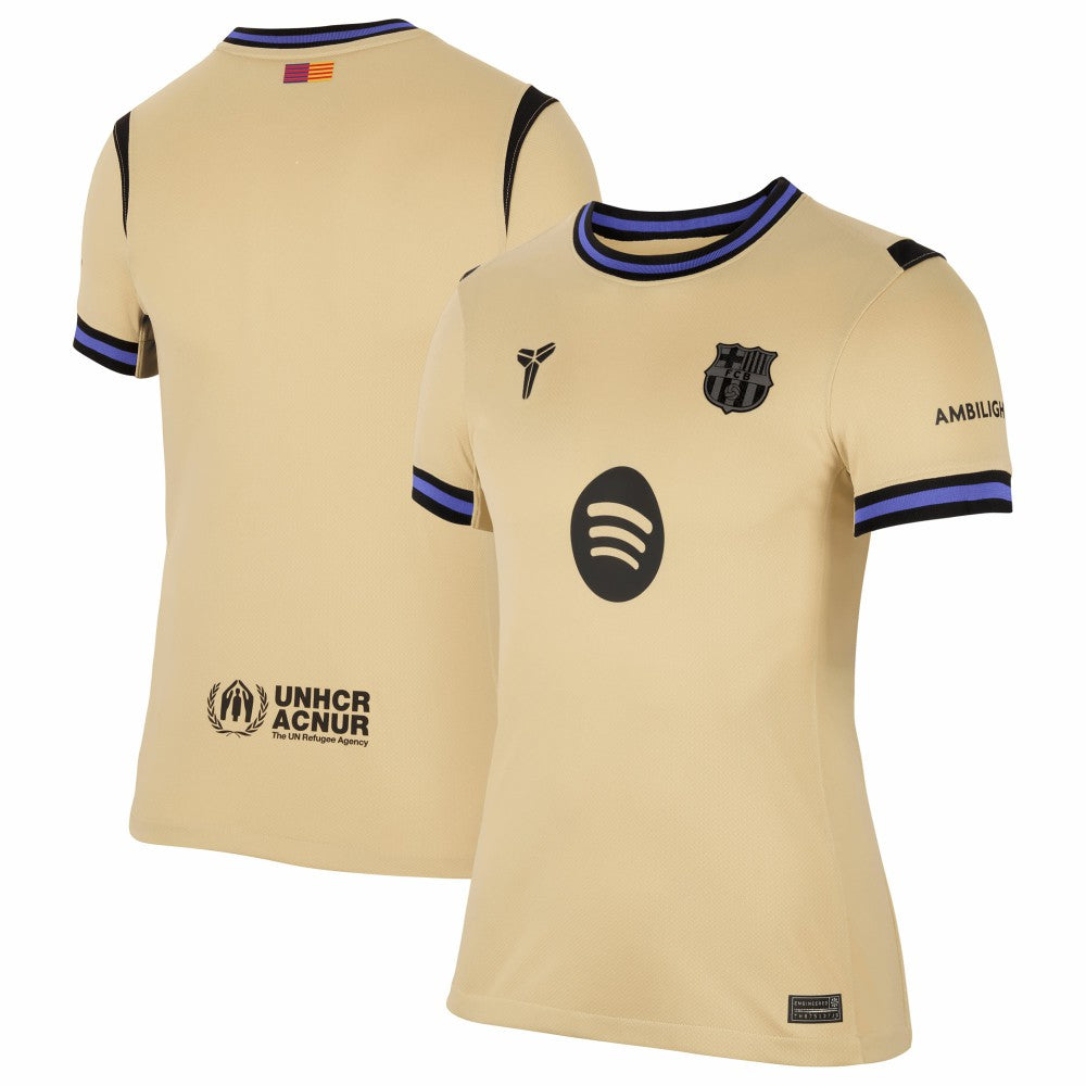 Barcelona Women's 2025/26 Away Stadium Replica Jersey on sale - Gold 