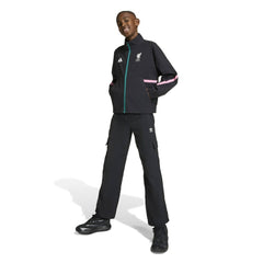 Liverpool Youth 2025/26 Club Anthem Full-Zip Jacket Discount - Black 