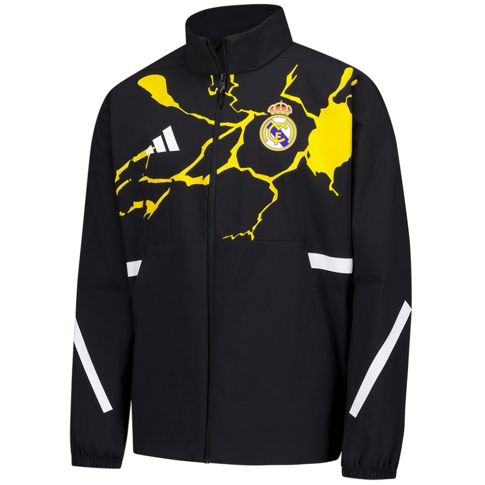 Real Madrid x Marvel Youth Anthem Full-Zip Jacket Discount - Black 