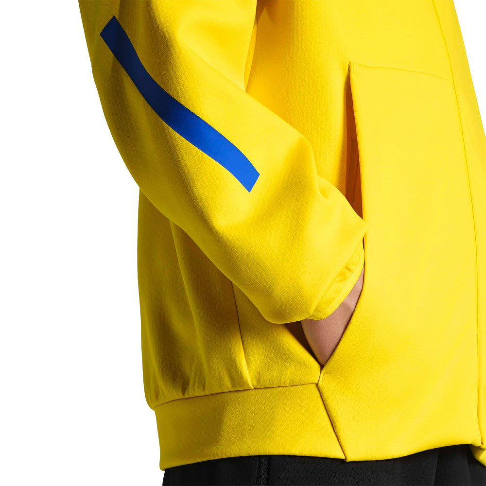 Club America 2025/26 Club Anthem Full-Zip Hooded Jacket Discount - Yellow 