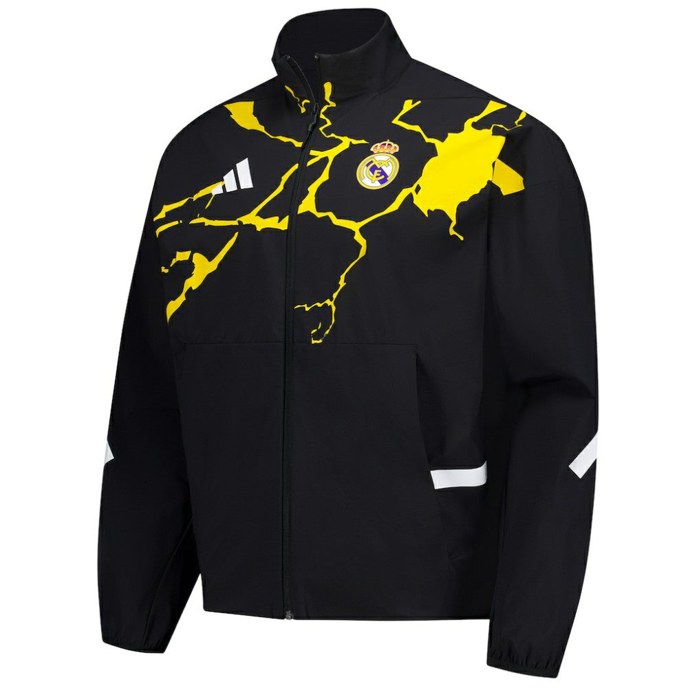 Real Madrid x Marvel Anthem Full-Zip Jacket Discount - Black 