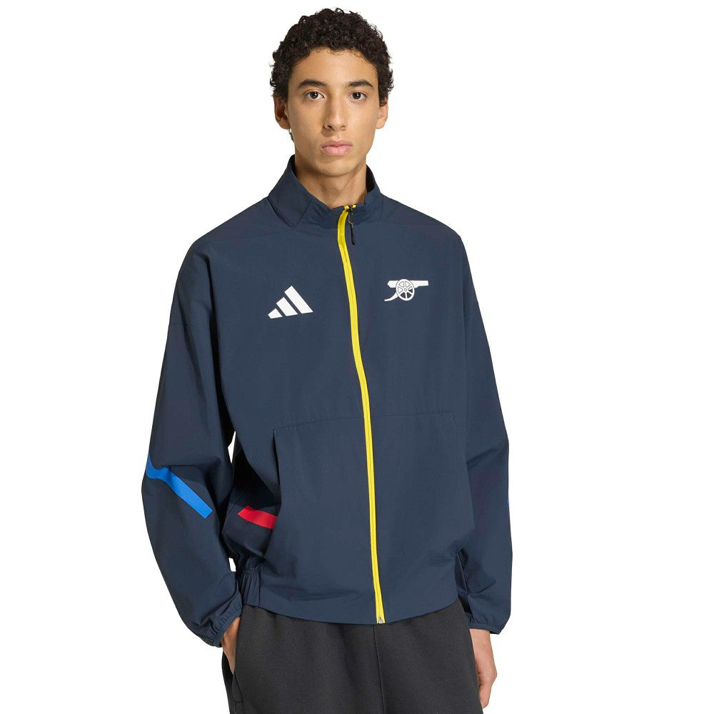 Arsenal 2025/26 Club Anthem Full-Zip Jacket on sale - Navy 