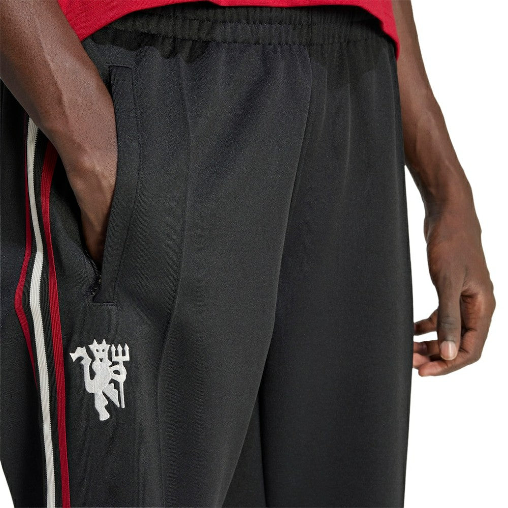 Manchester United Originals Culturewear Track Pants Discount - Black 
