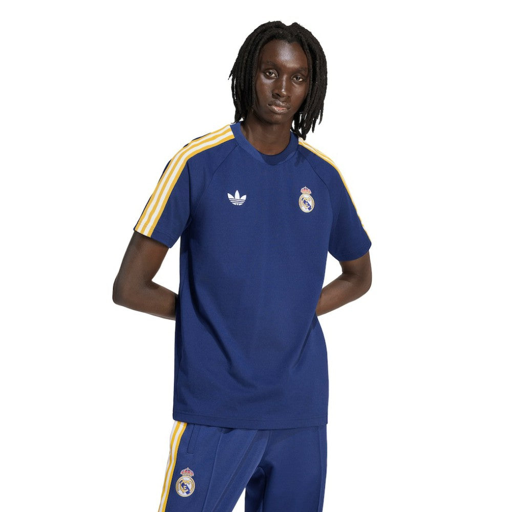 Real Madrid Originals Culturewear T-Shirt Discount - Navy 