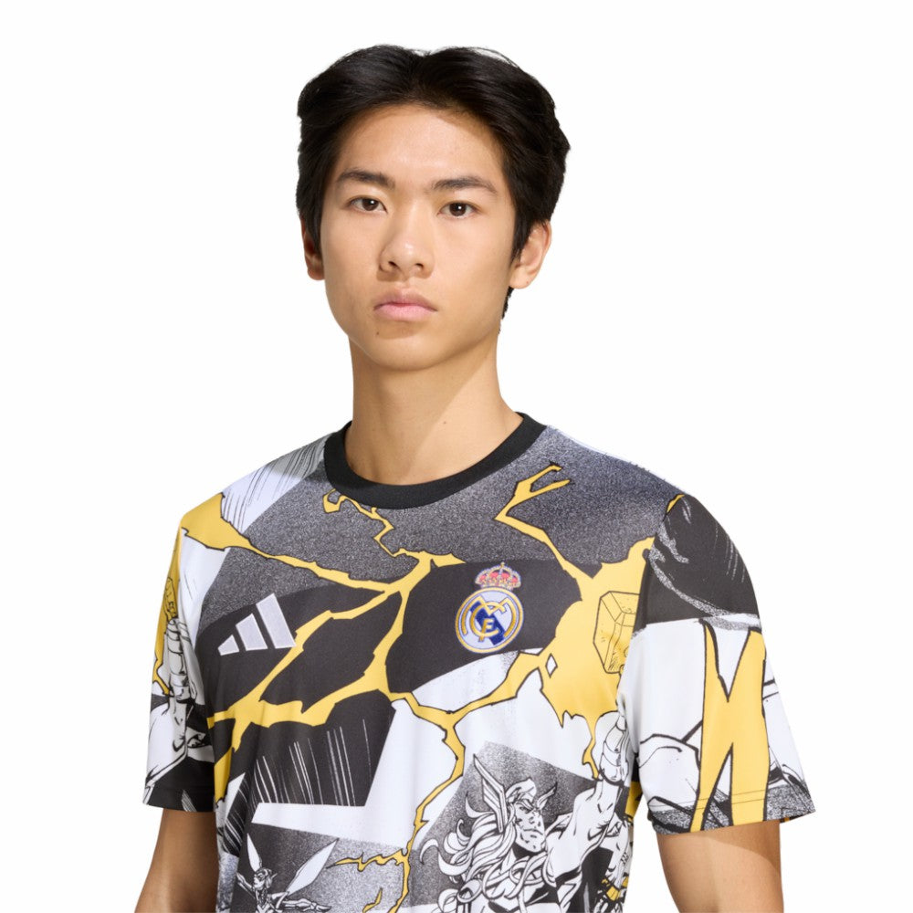 Real Madrid x Marvel AEROREADY 2025/26 Pre-Match Top Discount - White 