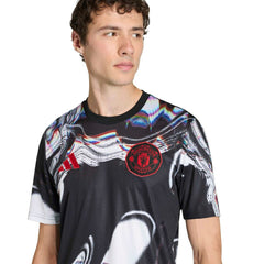 Manchester United 2025/26 Pre-Match Training Jersey Discount - Black 