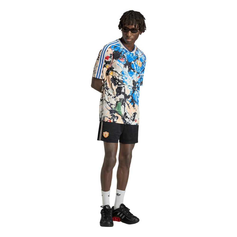 Manchester United X Stone Roses Replica Jersey Discount - Blue 