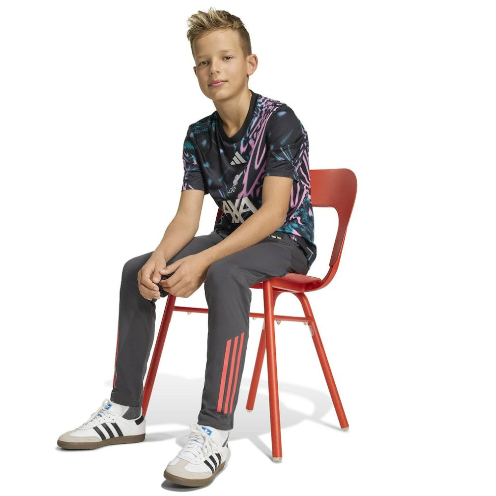 Liverpool Youth 2025/26 Pre-Match Training Jersey Discount - Black 