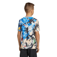 Manchester United X Stone Roses Youth Replica Jersey Discount - Blue 