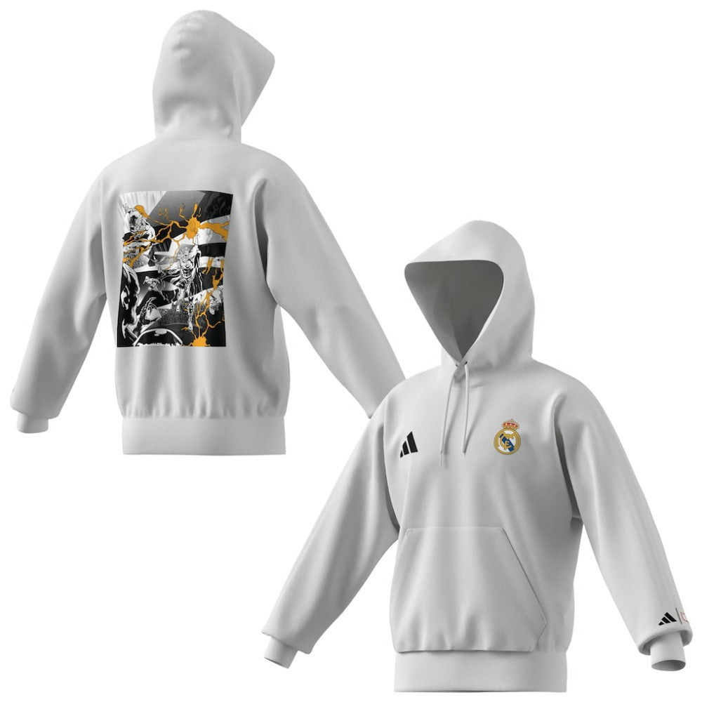 Real Madrid x Marvel Hoodie Discount - White 