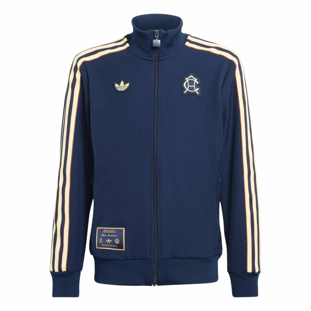 Club America Youth Terrace Icons Full-Zip Track Top Discount - Navy 