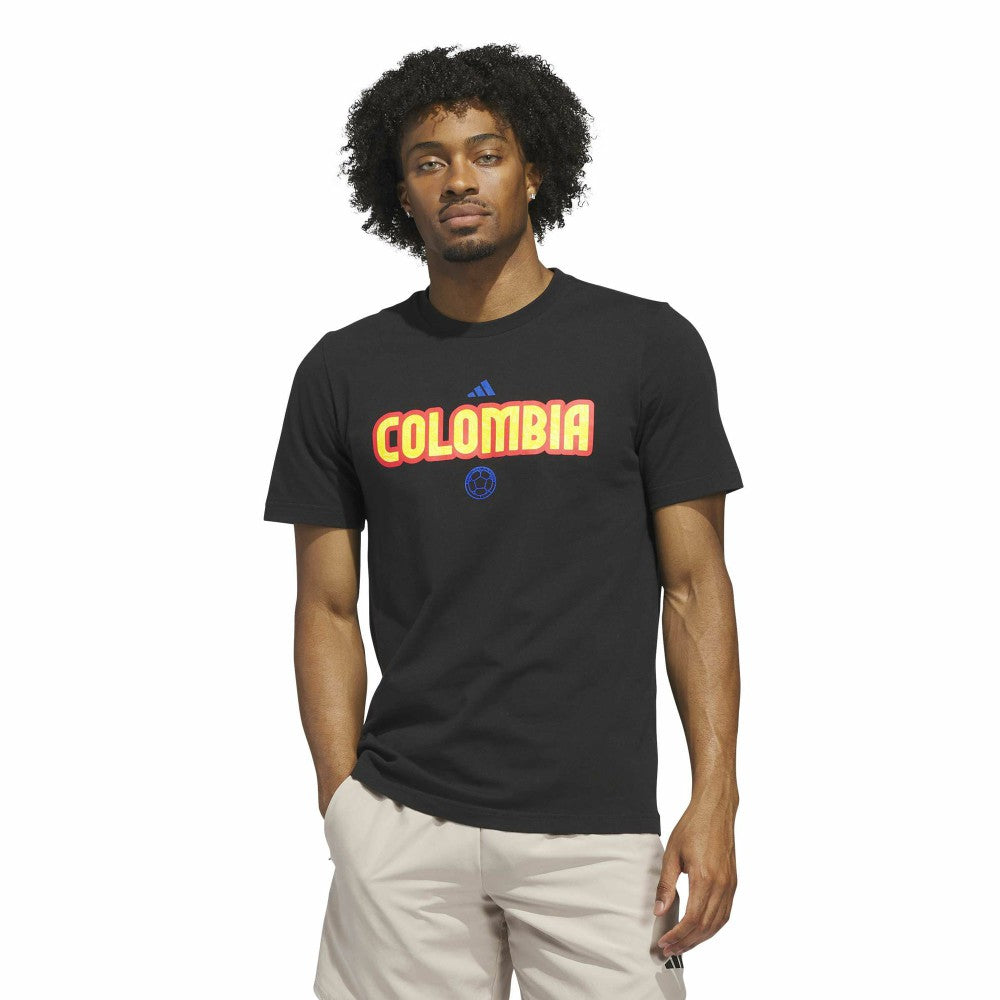 Colombia National Team Jersey Hook T-Shirt for sale - Black 