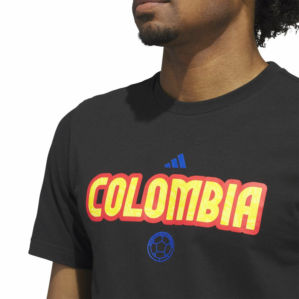 Colombia National Team Jersey Hook T-Shirt for sale - Black 