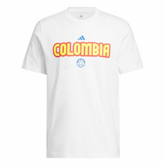 Colombia National Team Jersey Hook T-Shirt for sale - White 