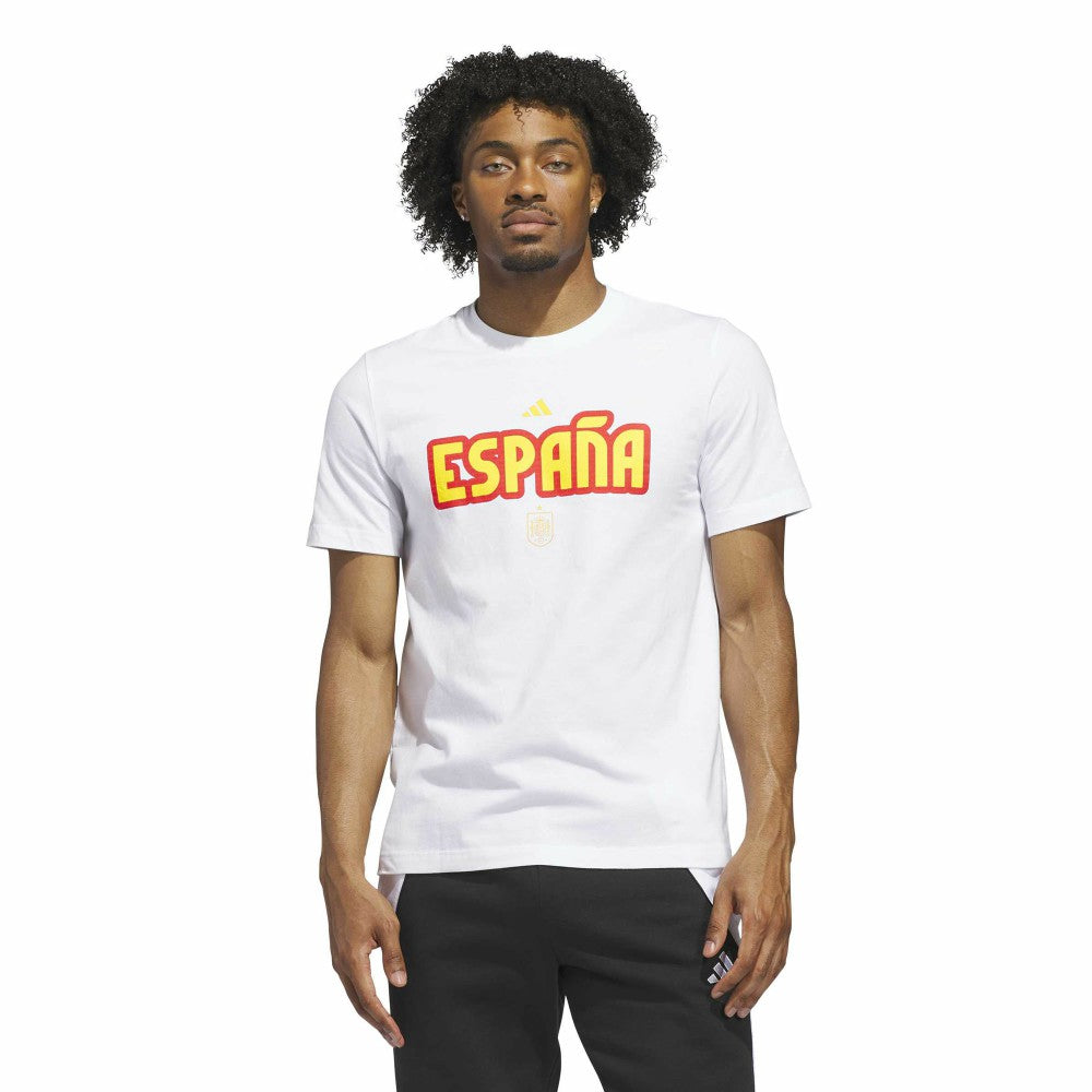 Spain National Team Jersey Hook T-Shirt for sale - White 