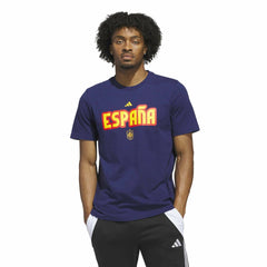 Spain National Team Jersey Hook T-Shirt for sale - Navy 