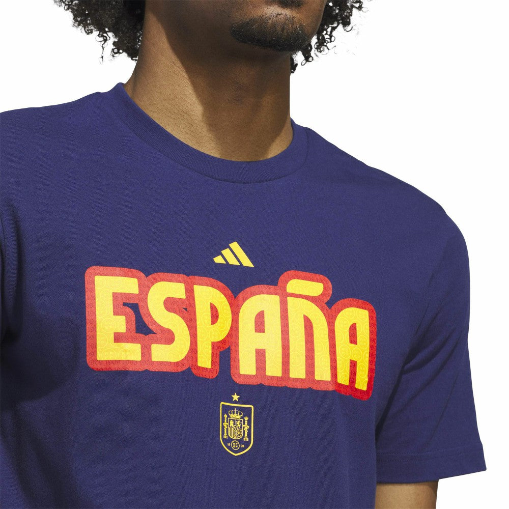 Spain National Team Jersey Hook T-Shirt for sale - Navy 