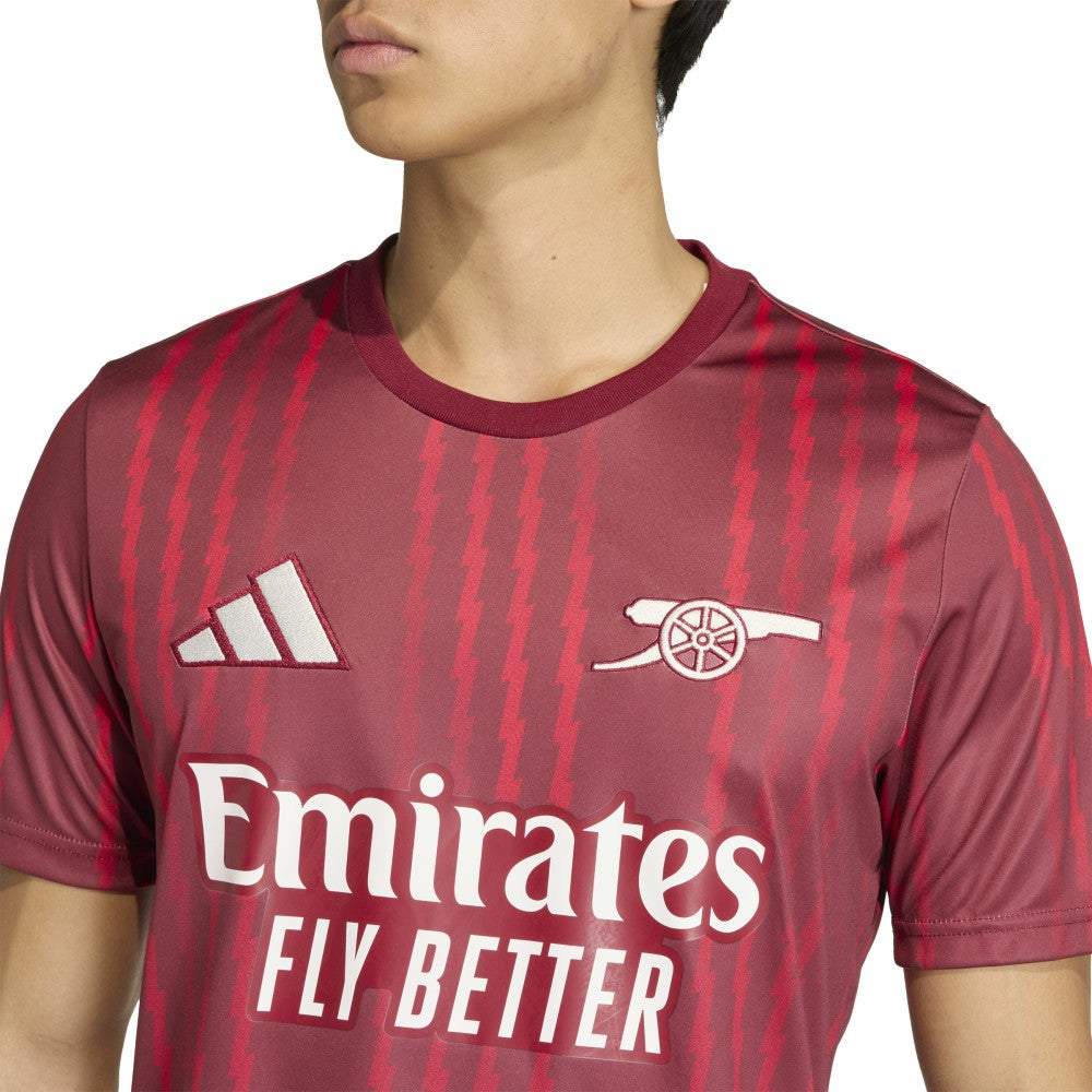 Arsenal 2025/26 Pre-Match Training Jersey on sale - Red 
