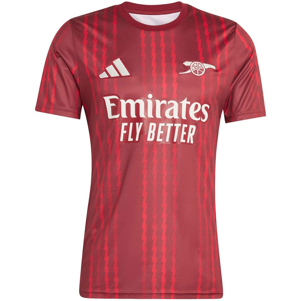 Arsenal 2025/26 Pre-Match Training Jersey on sale - Red 