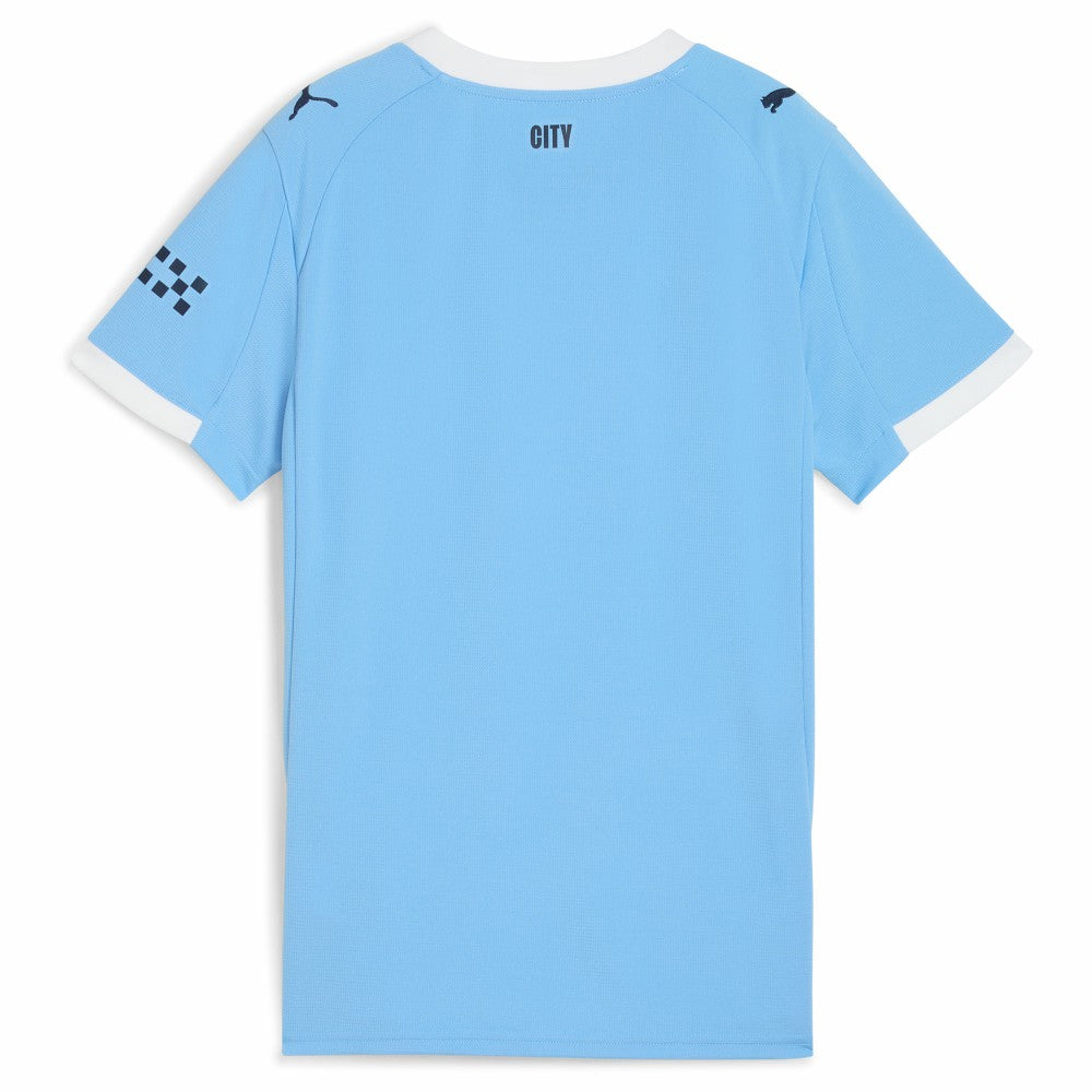 Manchester City Women's 2025/26 Home Replica Jersey Discount - Sky Blue 