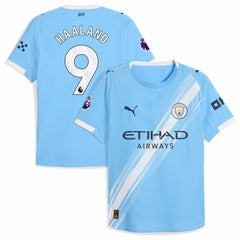 Erling Haaland Manchester City 2025/26 Home Player Jersey Discount - Sky Blue 