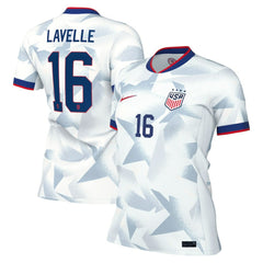 Rose Lavelle USWNT Women's 2025 Home Replica Player Jersey on sale - White 