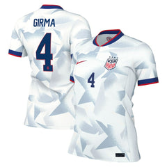Naomi Girma USWNT Women's 2025 Home Replica Player Jersey on sale - White 
