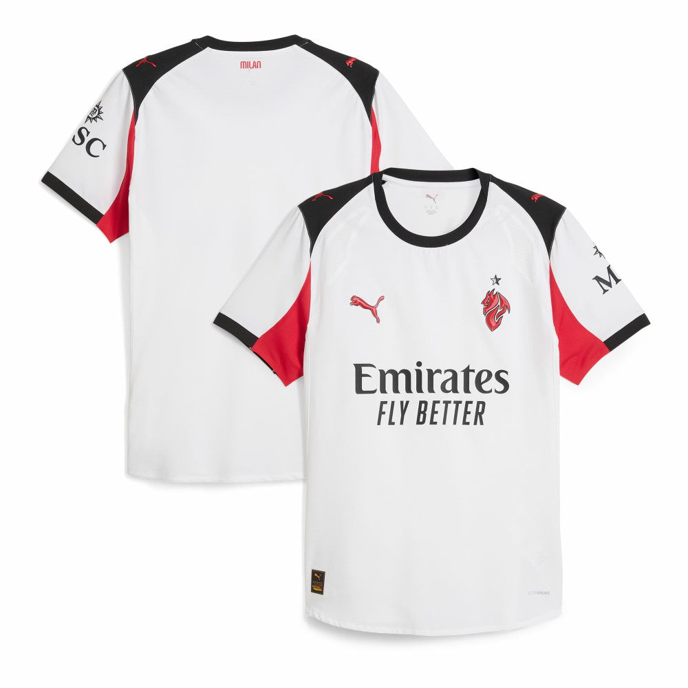 AC Milan 2025/26 Away Jersey on sale - White 