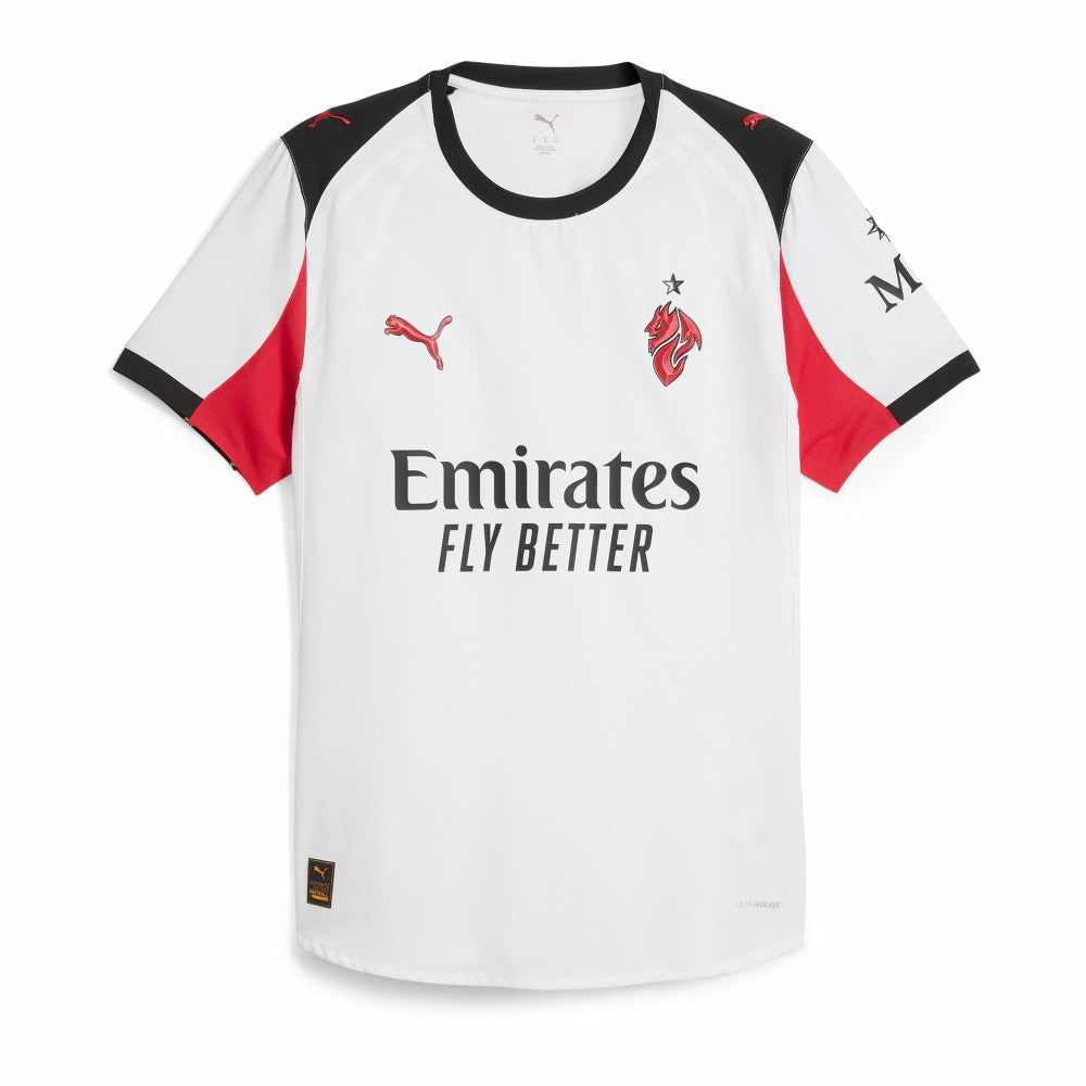 AC Milan 2025/26 Away Jersey on sale - White 