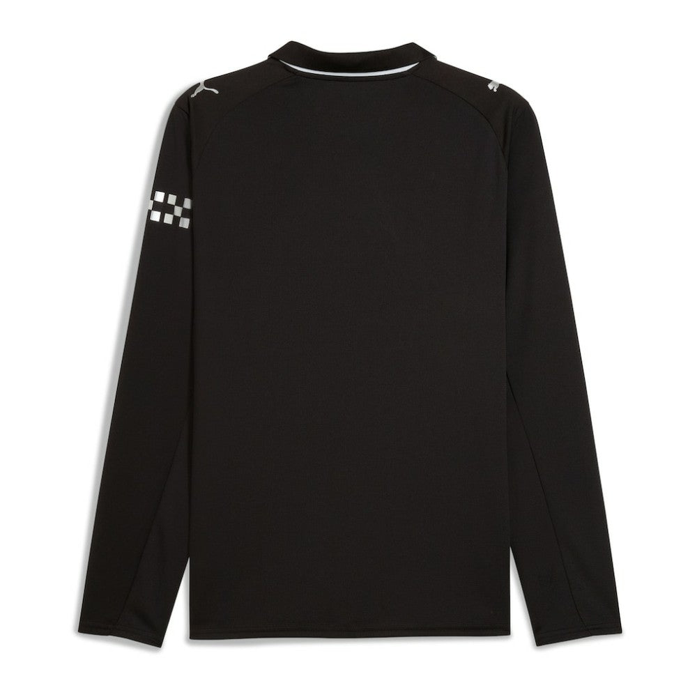 Manchester City 2025/26 Away Replica Long Sleeve Jersey Discount - Black 