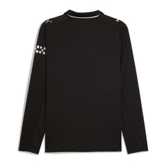 Manchester City 2025/26 Away Replica Long Sleeve Jersey Discount - Black 