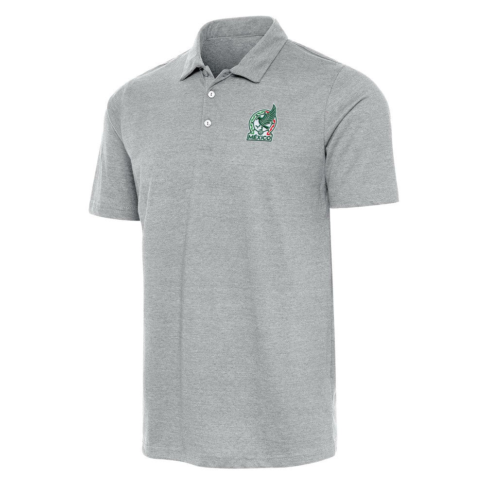 Mexico National Team Antigua Peak Polo for sale - Gray 