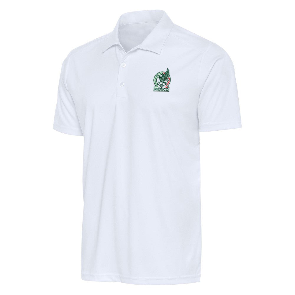Mexico National Team Antigua Statement Polo for sale - White 