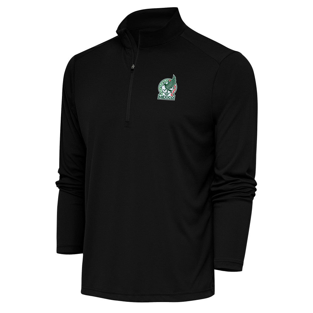 Mexico National Team Antigua Statement Quarter-Zip Pullover for sale - Black 