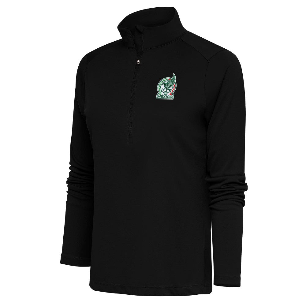 Mexico National Team Antigua Women's Statement Half-Zip Pullover for sale - Black 