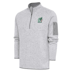 Mexico National Team Antigua Elevate Quarter-Zip Pullover for sale - Heather Gray 