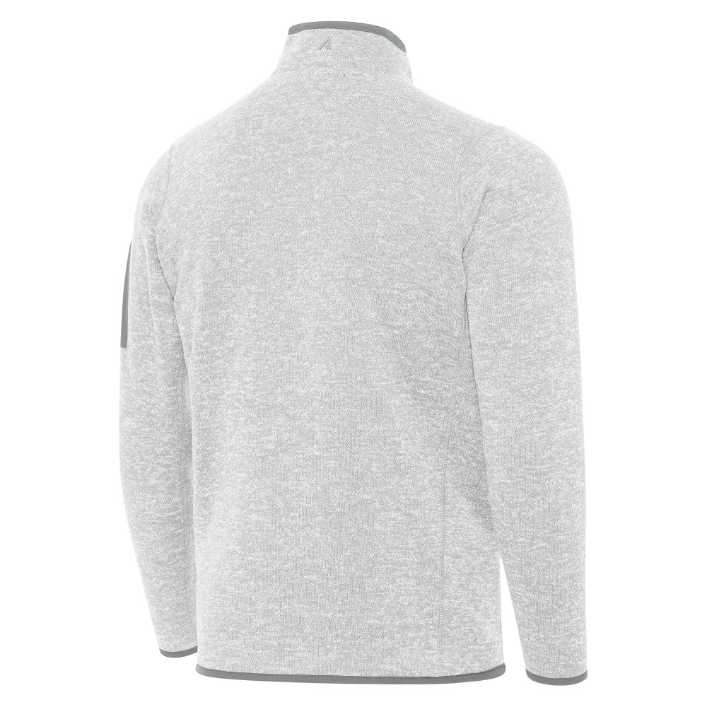 Mexico National Team Antigua Elevate Quarter-Zip Pullover for sale - Heather Gray 