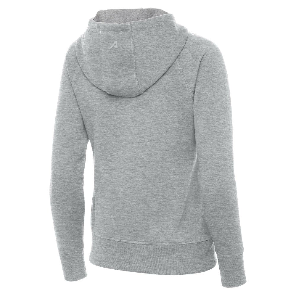 Mexico National Team Antigua Women's Takeover Full-Zip Hoodie for sale - Heather Gray 