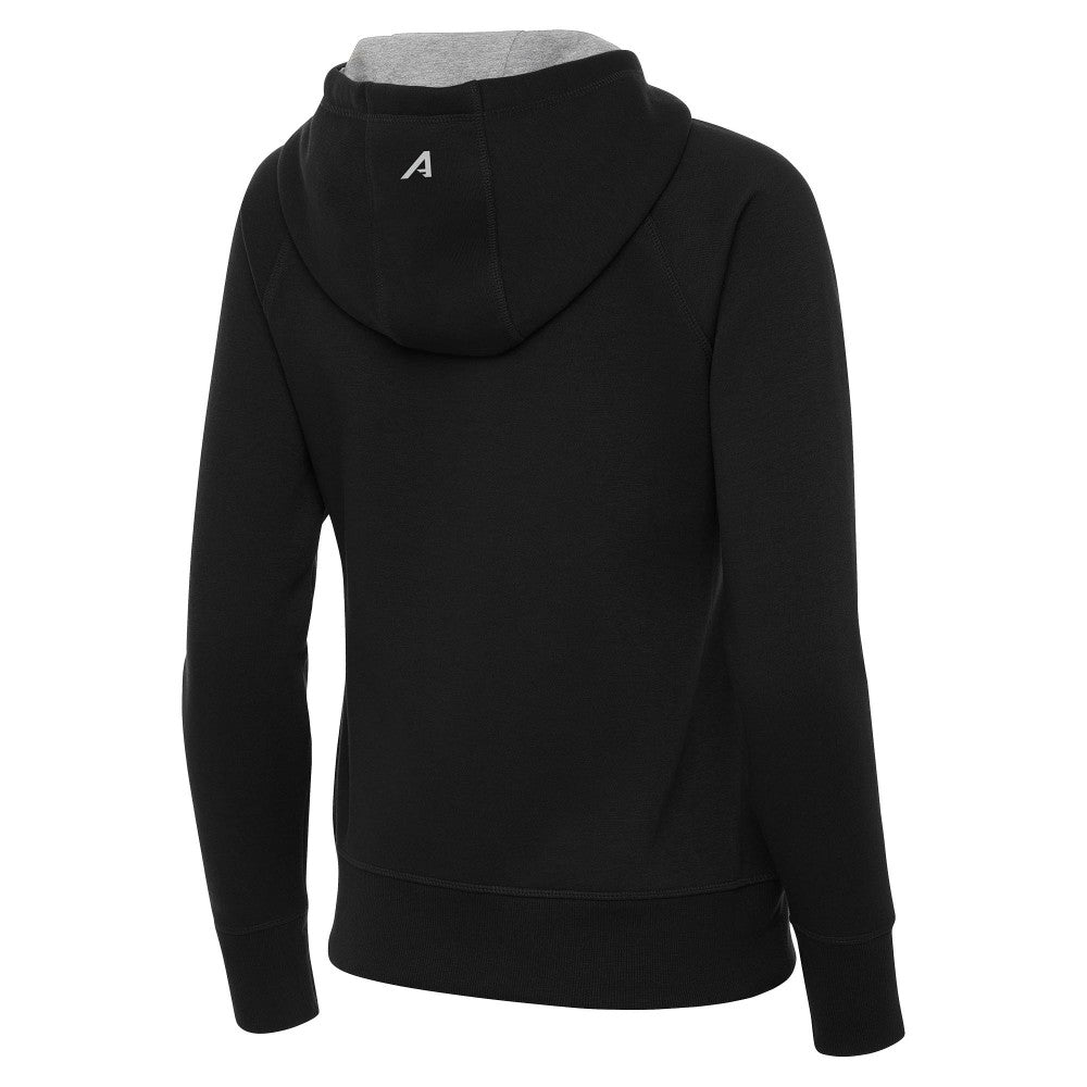 Mexico National Team Antigua Women's Takeover Full-Zip Hoodie for sale - Black 