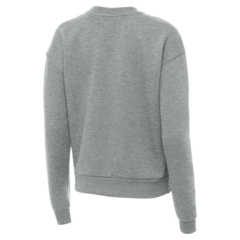 Mexico National Team Antigua Women's Takeover Pullover Sweatshirt for sale - Heather Gray 